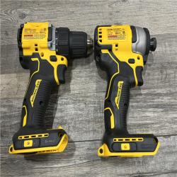 AS-IS DEWALT ATOMIC 20-Volt MAX Lithium-Ion Cordless Combo Kit