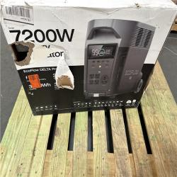 California AS-IS Ecoflow 7200W Battery Generator