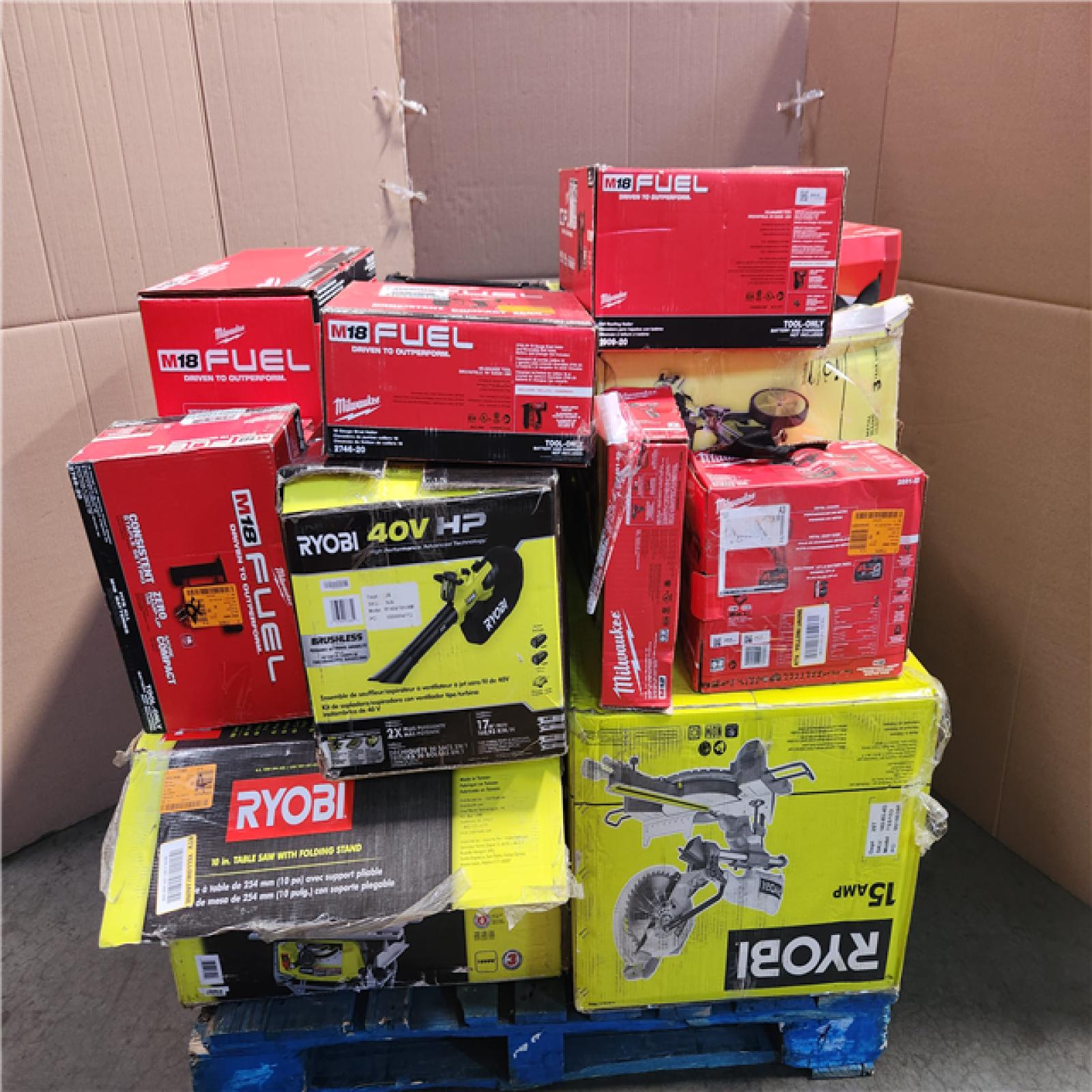 CALIFORNIA AS-IS TOOL PALLET