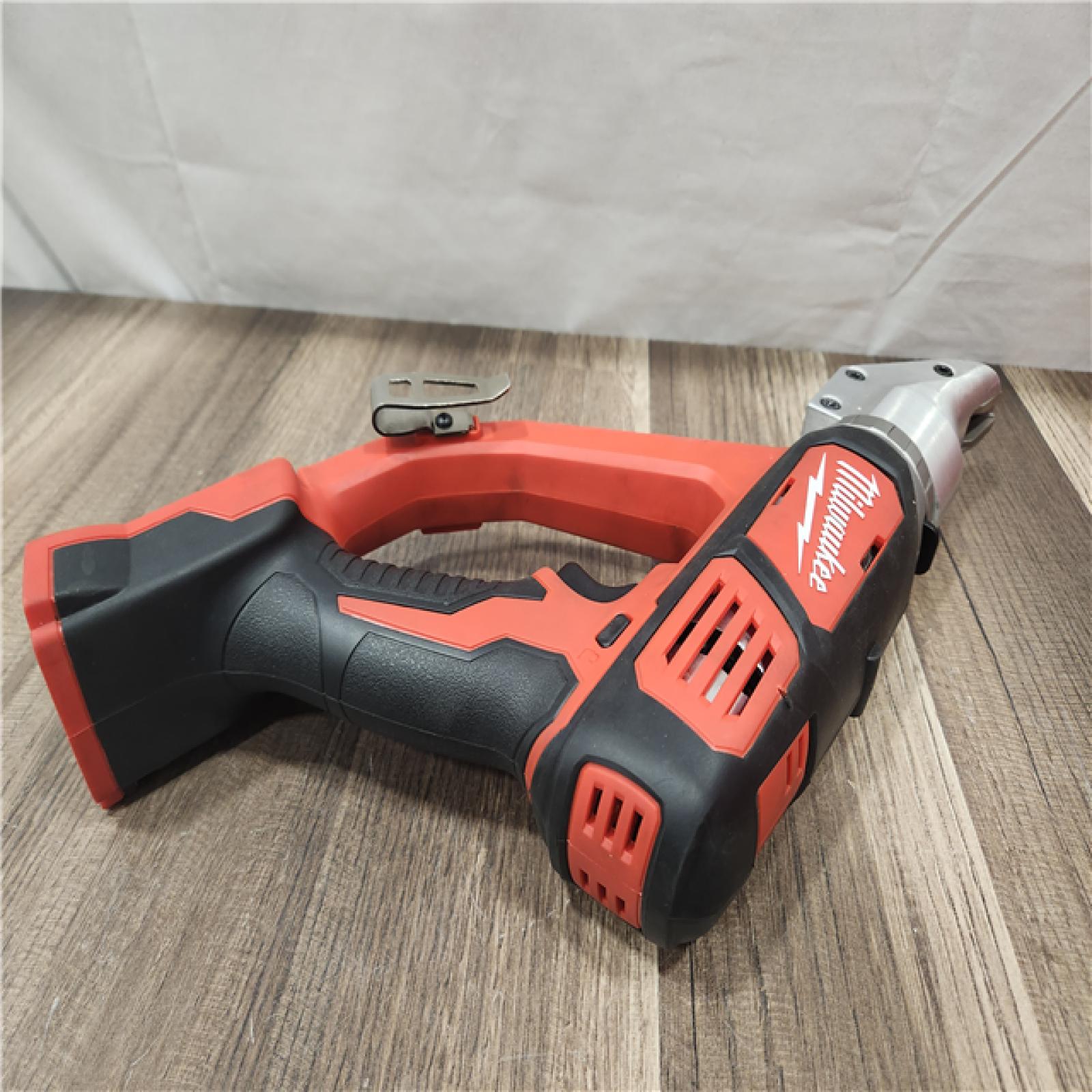AS-IS- Milwaukee M18 18V Lithium-ion Cordless 18-gauge Double Cut Metal Shear (Tool-Only)