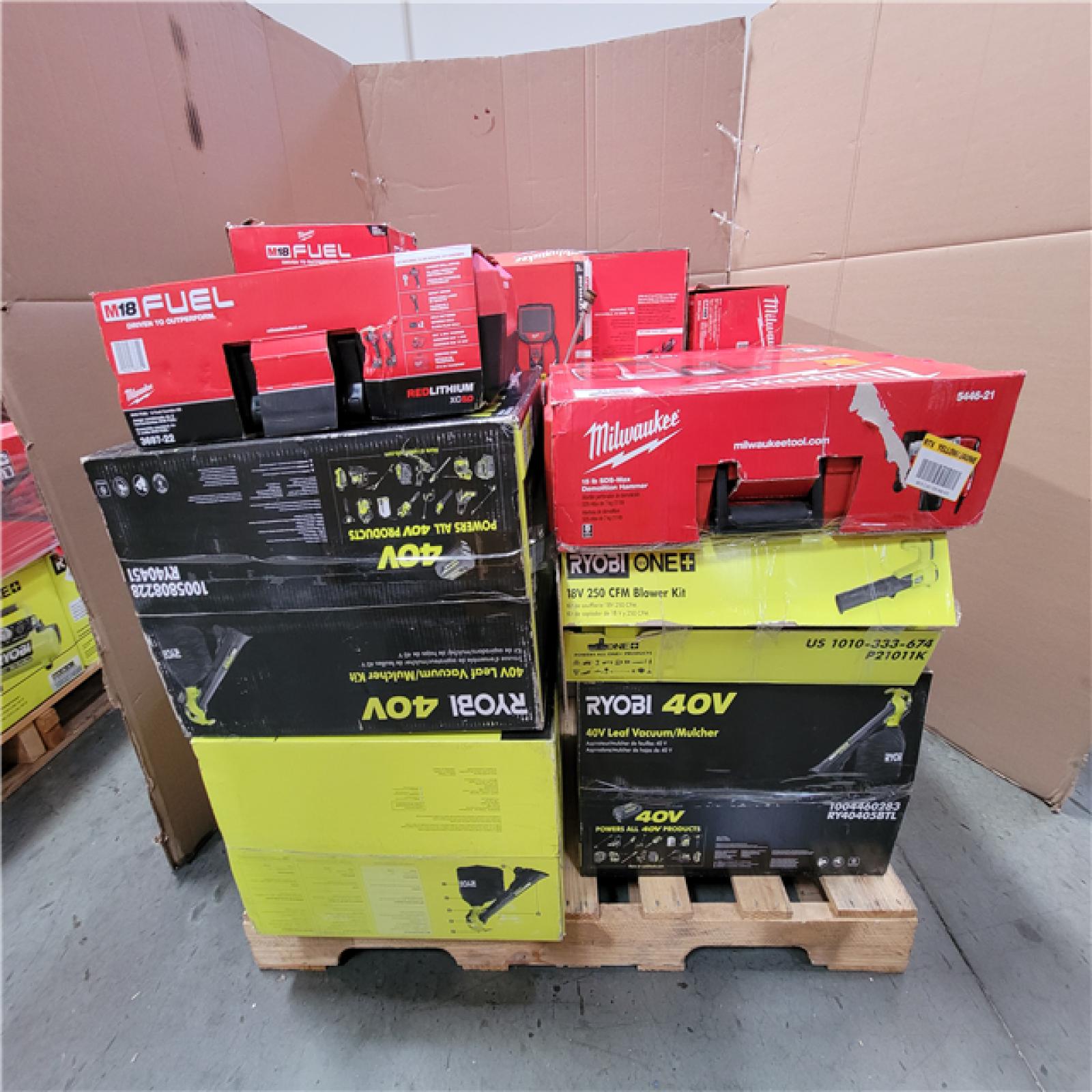 CALIFORNIA AS-IS TOOL PALLET