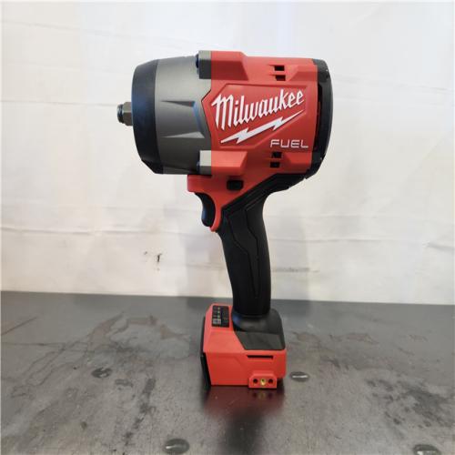 AS-IS- Milwaukee FUEL 18V Lithium-Ion Brushless Cordless 1/2 in. Impact Wrench with Friction Ring (Tool-Only)