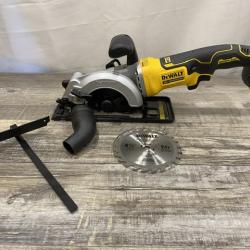 AS-IS DEWALT ATOMIC 20V MAX Cordless Brushless 4-1/2 in. Circular Saw (Tool Only)