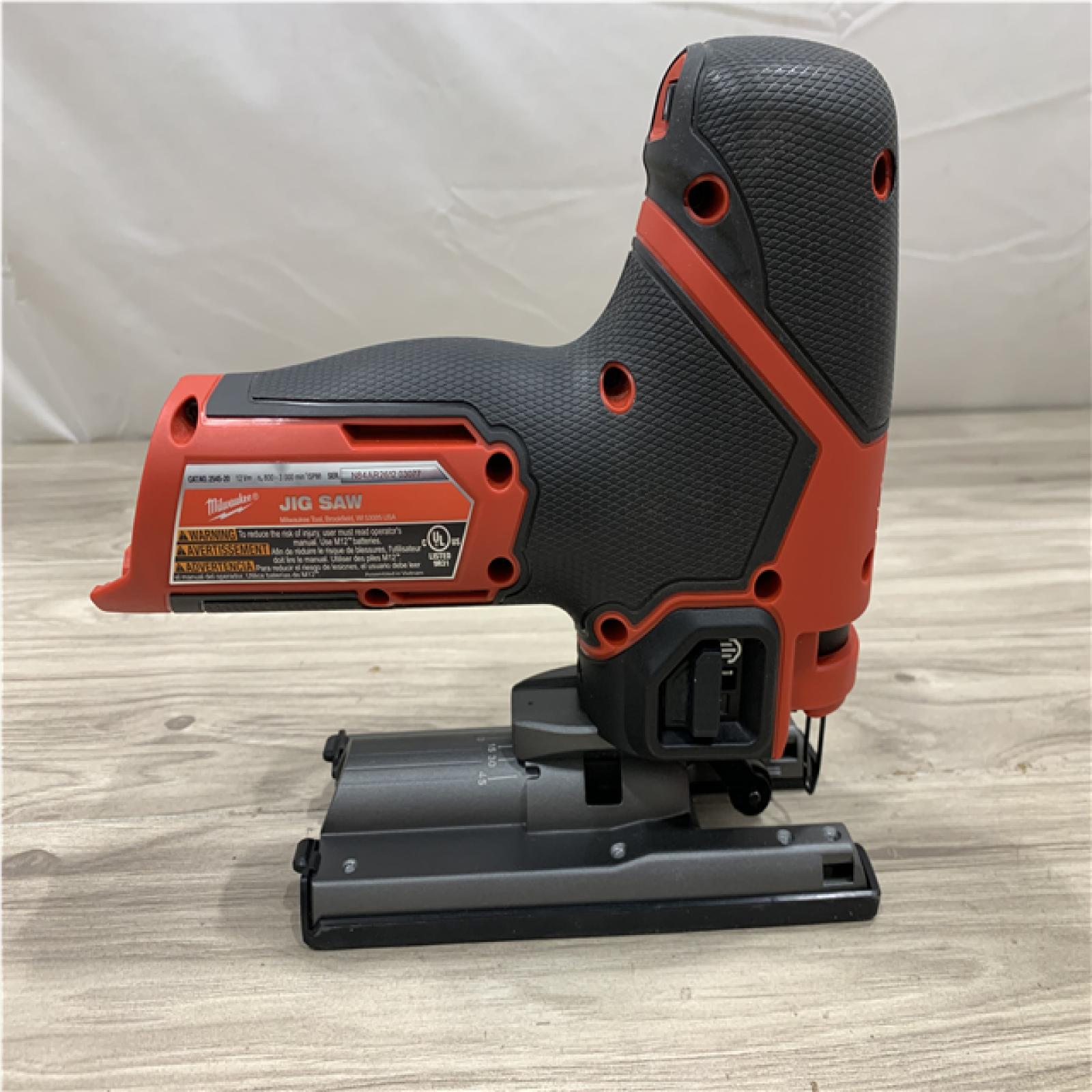 AS-IS Milwaukee 12V Fuel Lithium-Ion Cordless Jig Saw (Tool-Only)