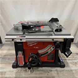 AS-IS Milwaukee FUEL ONE-KEY 18-Volt Lithium-Ion Brushless Cordless 8-1/4 in. Table Saw (Tool-Only)