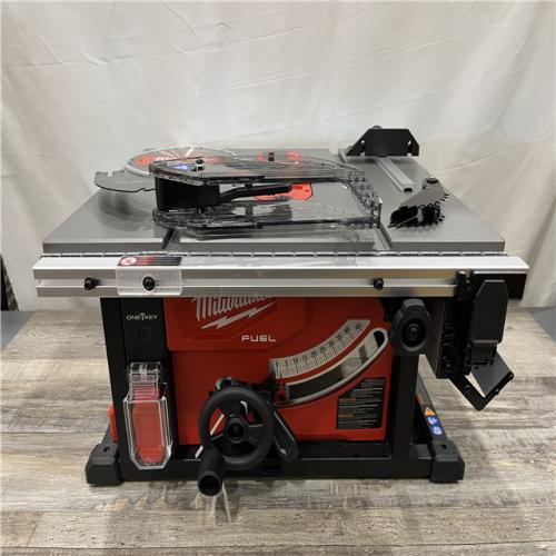 AS-IS Milwaukee FUEL ONE-KEY 18-Volt Lithium-Ion Brushless Cordless 8-1/4 in. Table Saw (Tool-Only)