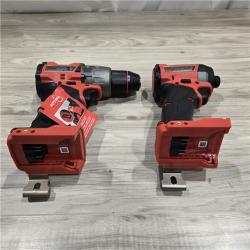AS-IS MILWAUKEE FUEL 18V Cordless Hammer Drill and Impact Driver Combo Kit
