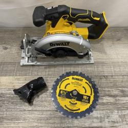 AS-IS DEWALT 20V MAX Cordless Brushless 6-1/2 in. Sidewinder Style Circular Saw (Tool Only)