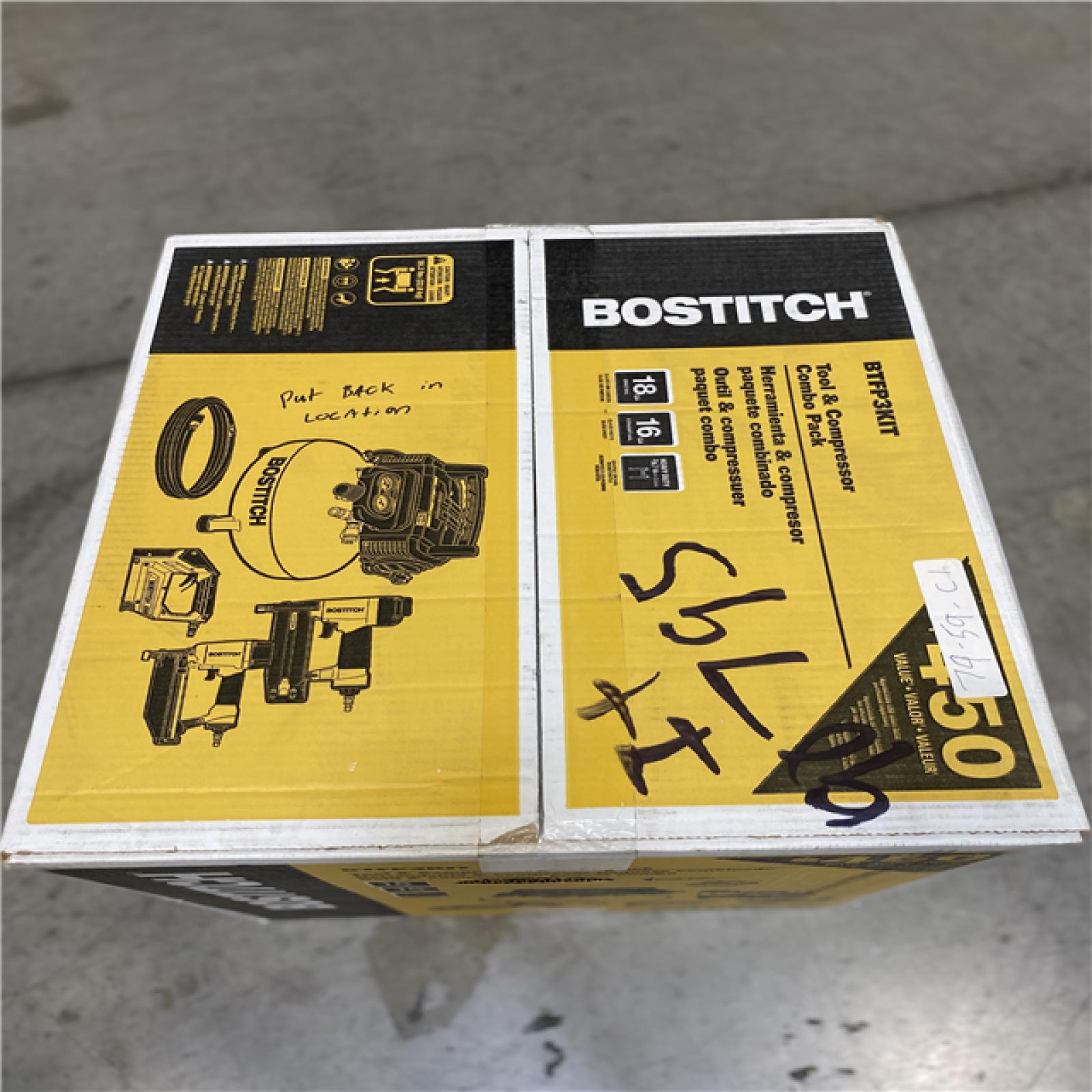 Dallas BOSTITCH 6 Gal. Portable Electric Air Compressor with 16-Gauge  18-Gauge and 23-Gauge Nailer 3 Tool Combo Kit