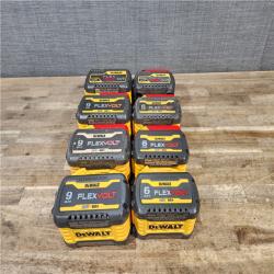 HOUSTON LOCATION - AS-IS DEWALT BATTERY PACK QTY - 8
