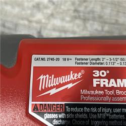 AS-IS Milwaukee FUEL 3-1/2 in. 18-Volt 30-Degree Lithium-Ion Brushless Cordless Framing Nailer (Tool-Only)