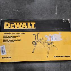 LIKE NEW! - DEWALT Heavy Duty Rolling Table Saw Stand with 200lbs.Capacity