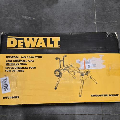 LIKE NEW! - DEWALT Heavy Duty Rolling Table Saw Stand with 200lbs.Capacity