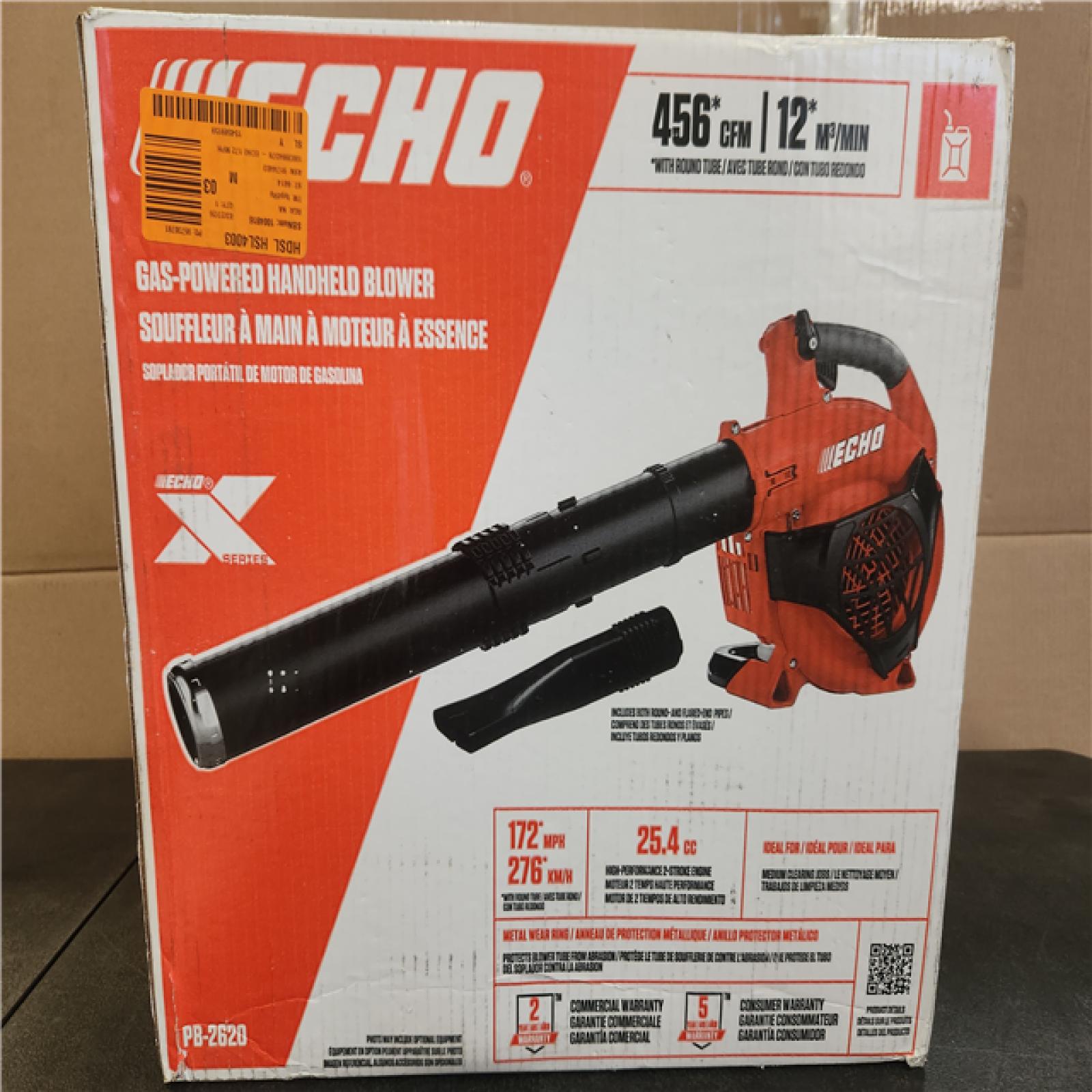 Phoenix NEW ECHO 172 MPH 456 CFM 25.4 cc Gas 2-Stroke X Series Handheld Leaf Blower