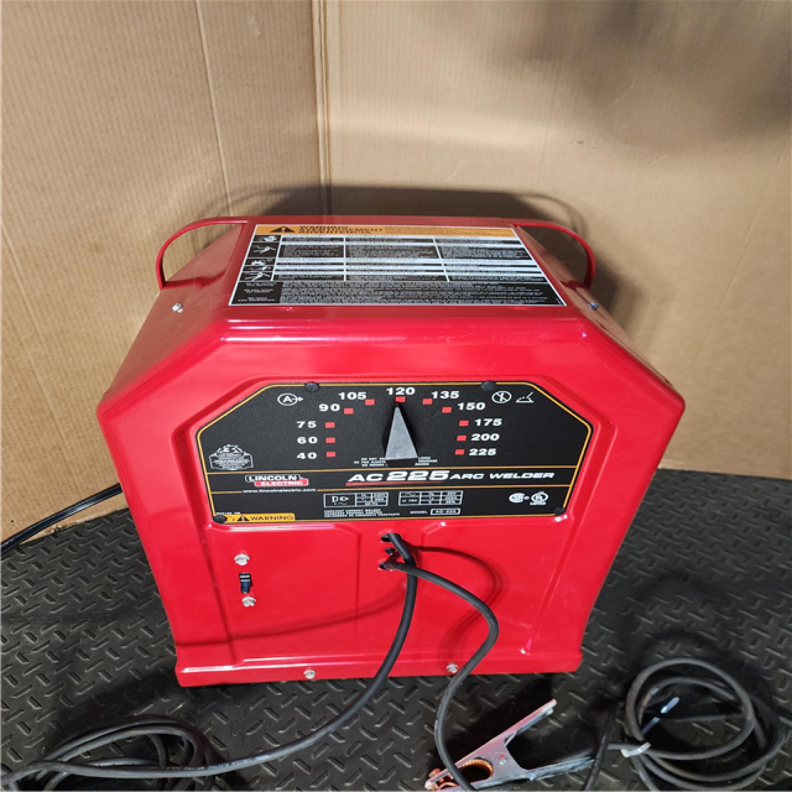 HOUSTON LOCATION - AS-IS Lincoln Electric AC-225 AC Arc Welder- Transformer 230V 40-225A Output
