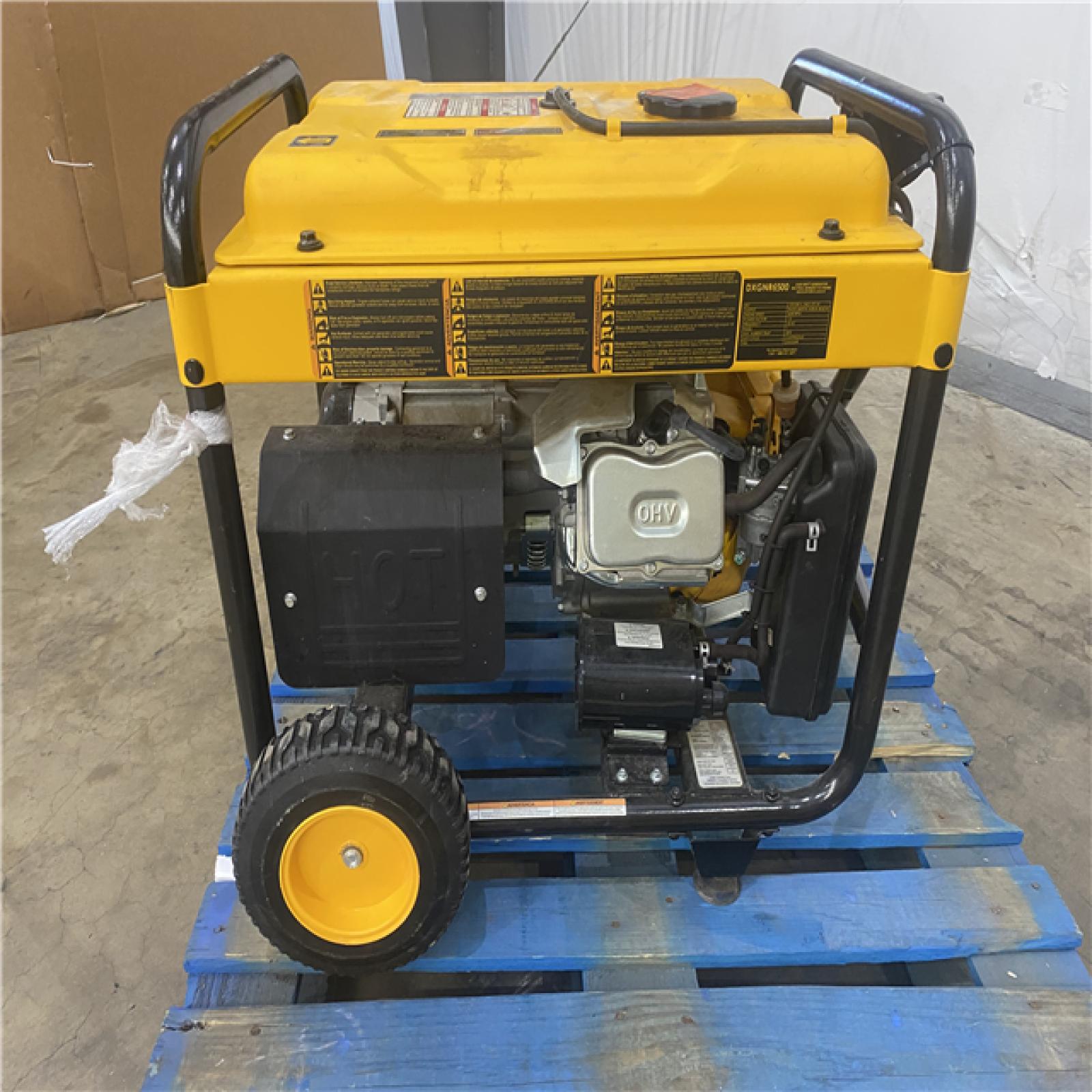 Houston Location - AS-IS DeWALT  DXGNR6500 Generator