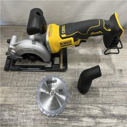 AS-IS DEWALT ATOMIC 20V MAX Cordless Brushless 4-1/2 in. Circular Saw (Tool Only)