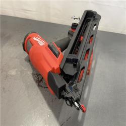 AS-IS - Milwaukee M18 FUEL 18-Volt Lithium-Ion Brushless Cordless Gen II 15-Gauge Angled Finish Nailer
