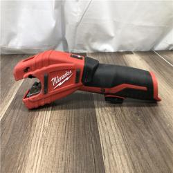 AS-IS Milwaukee 12V Lithium-Ion Cordless Copper Tubing Cutter (Tool-Only)