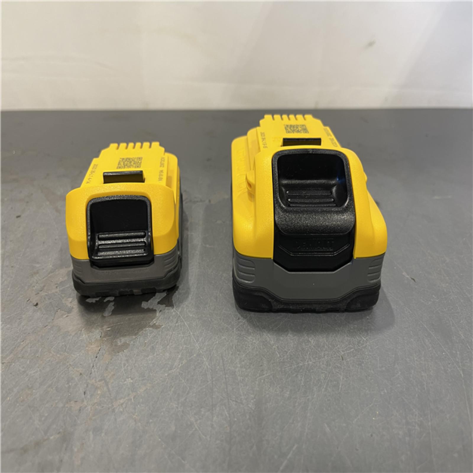 AS-IS - Dewalt Powerstack 20-Volt Lithium-Ion 5.0 Ah and 1.7 Ah Batteries and Charger