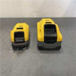 AS-IS - Dewalt Powerstack 20-Volt Lithium-Ion 5.0 Ah and 1.7 Ah Batteries and Charger