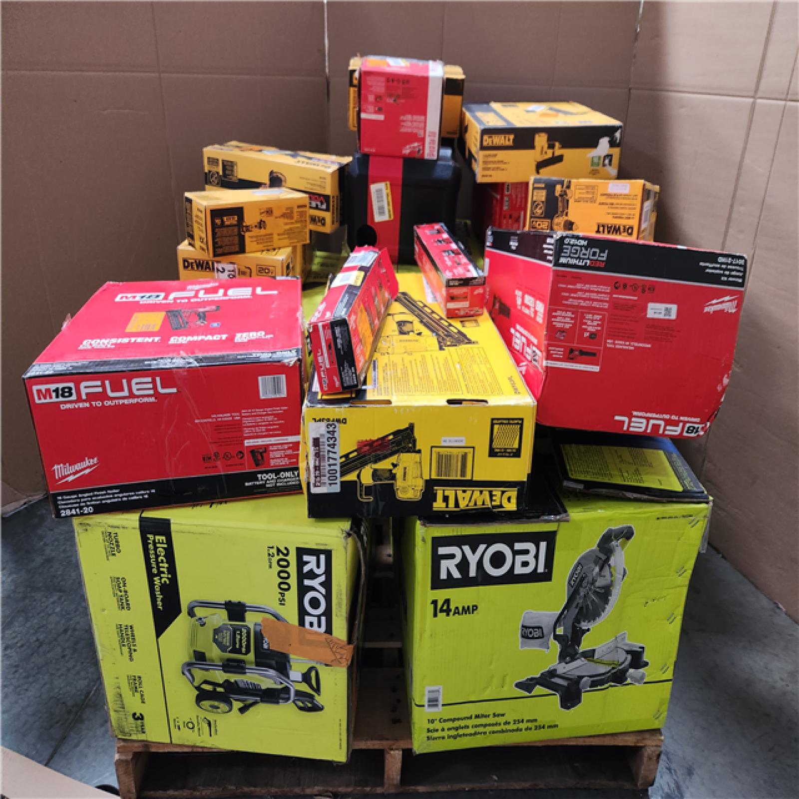 CALIFORNIA AS-IS TOOL PALLET