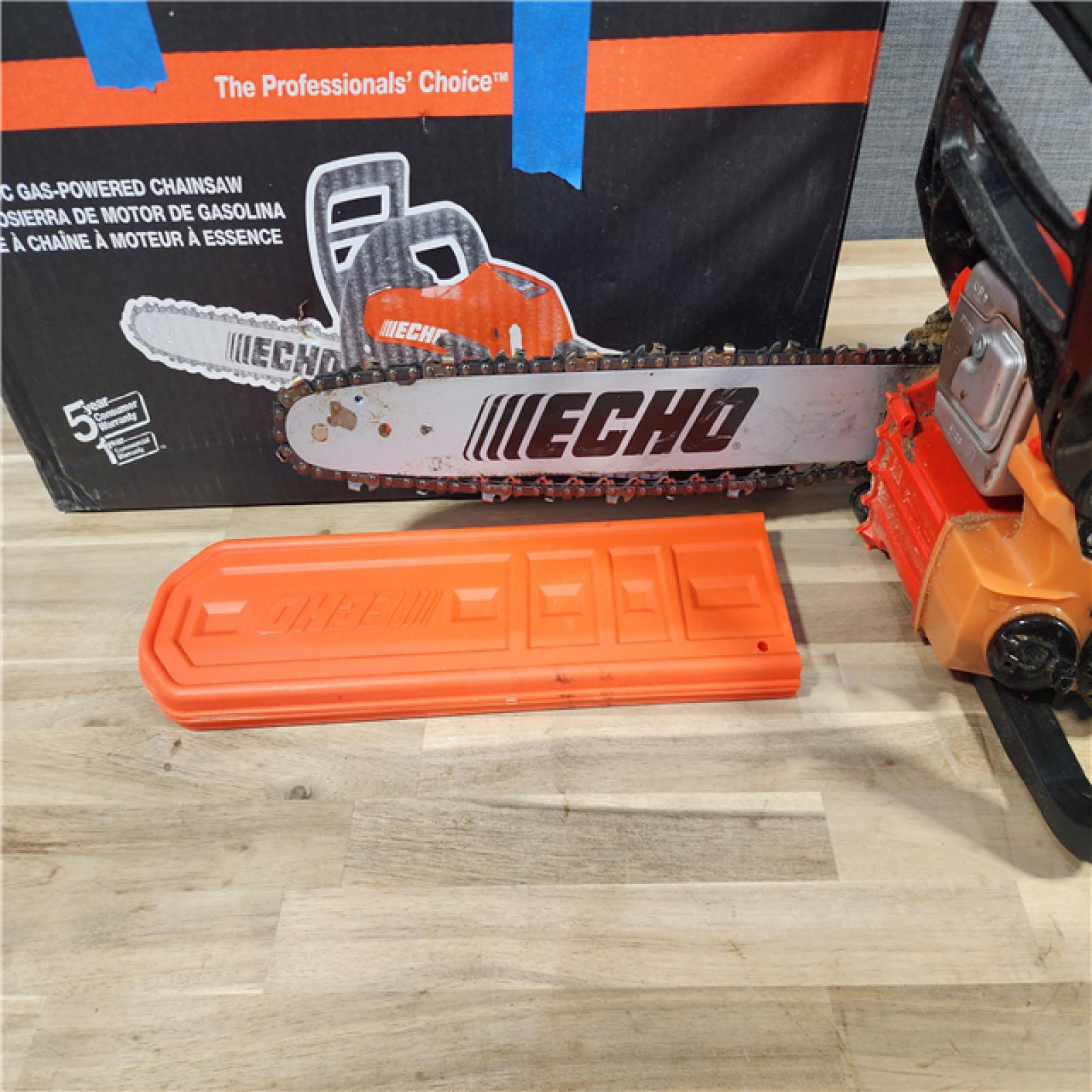 HOUSTON LOCATION - AS-IS ECHO 14 in. 34.4 Cc Gas 2-Stroke Rear Handle Chainsaw