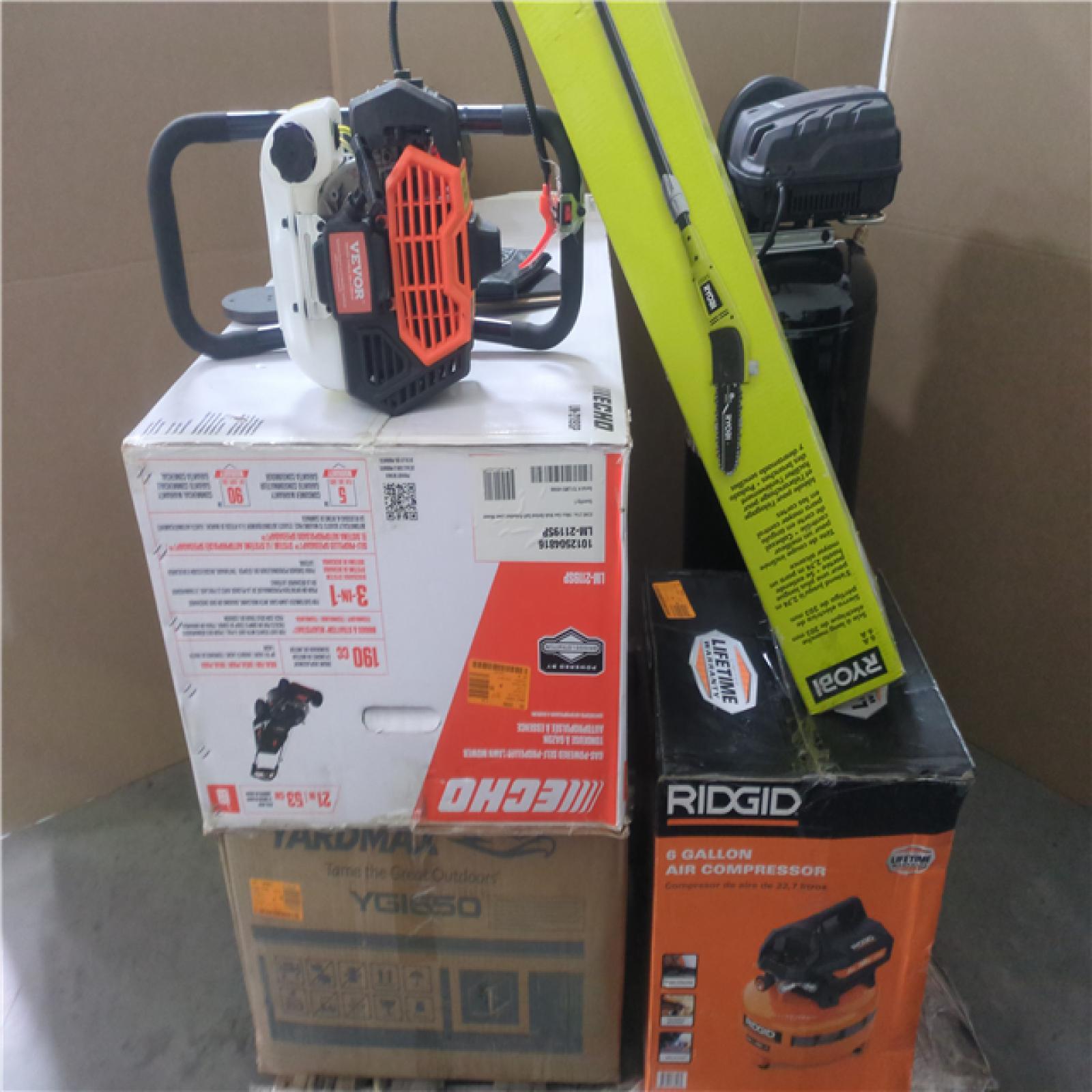 CALIFORNIA AS-IS OUTDOOR POWER EQUIPMENT