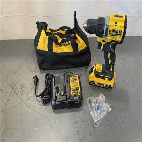 AS-IS - DEWALT ATOMIC 20-Volt Lithium-Ion Cordless Compact 1/2 in. Drill/Driver Kit