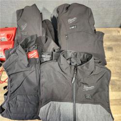 HOUSTON LOCATION - AS-IS MILWAUKEE 4 HEATED CLOTHING COMBO KIT