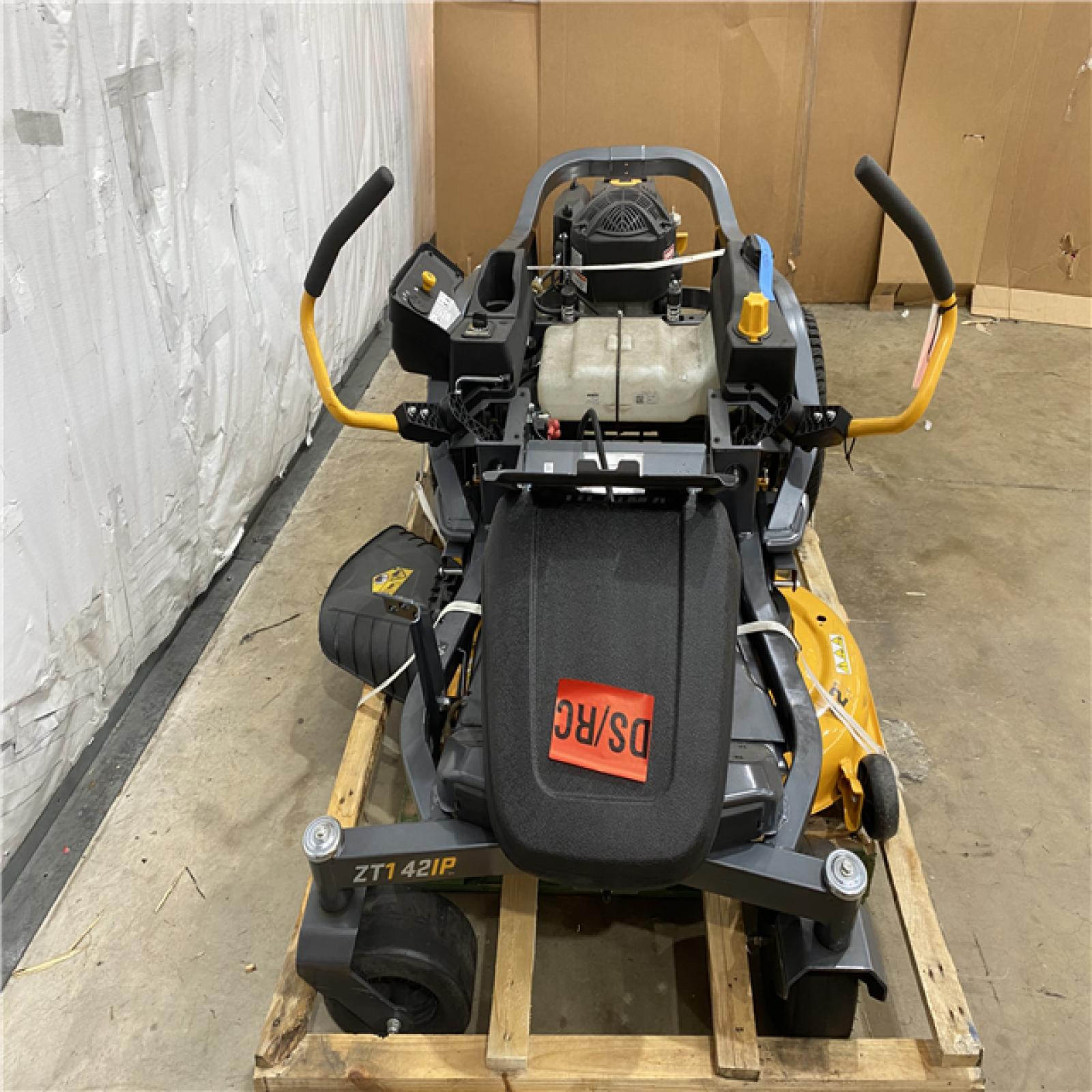 Houston Location - AS-IS Outdoor Power Equipment CUB CADET ZT1 42IP SIT DOWN MOWER