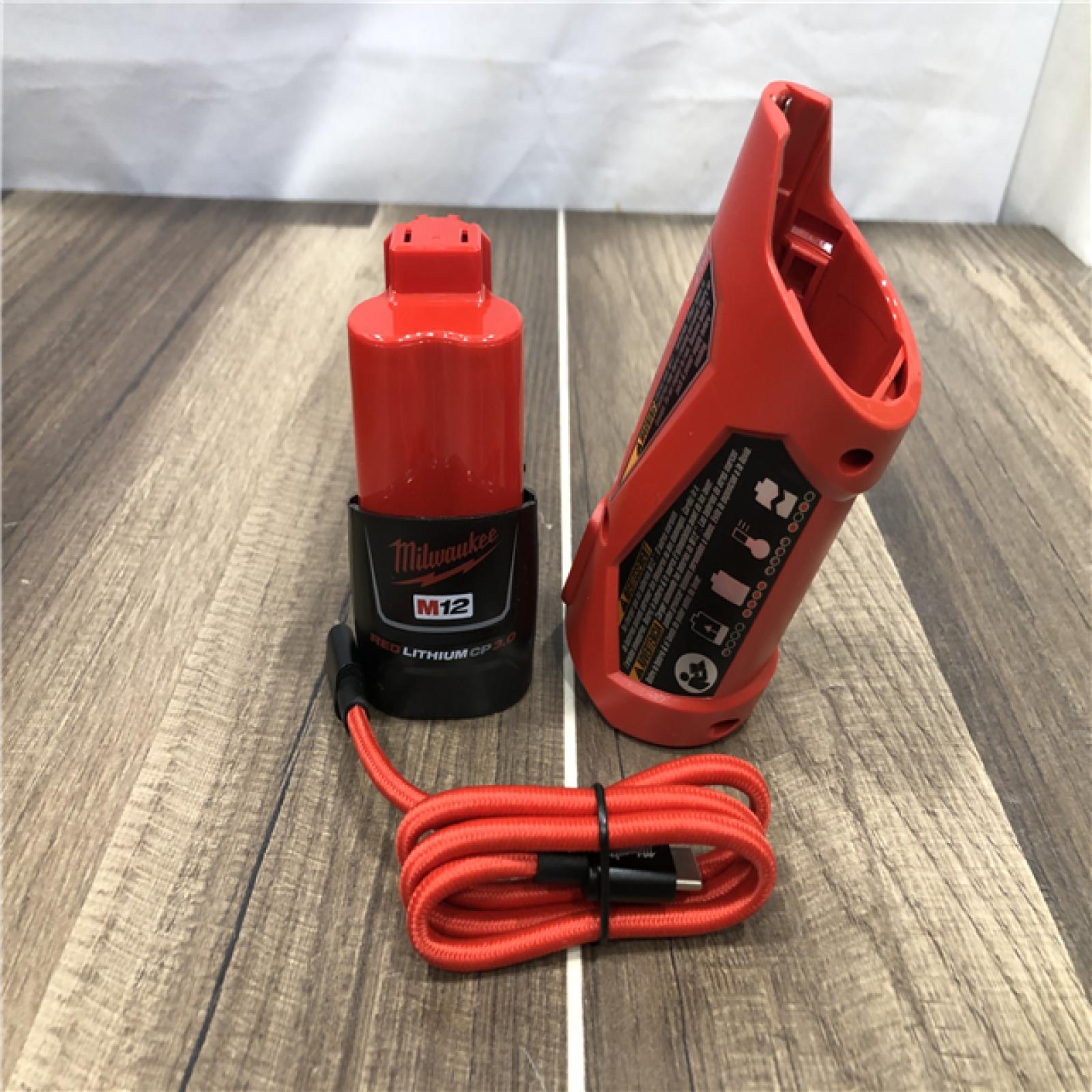 AS-IS Milwaukee Men's X-Large 12-Volt Lithium-Ion Cordless Tough Shell Black Heated Jacket with