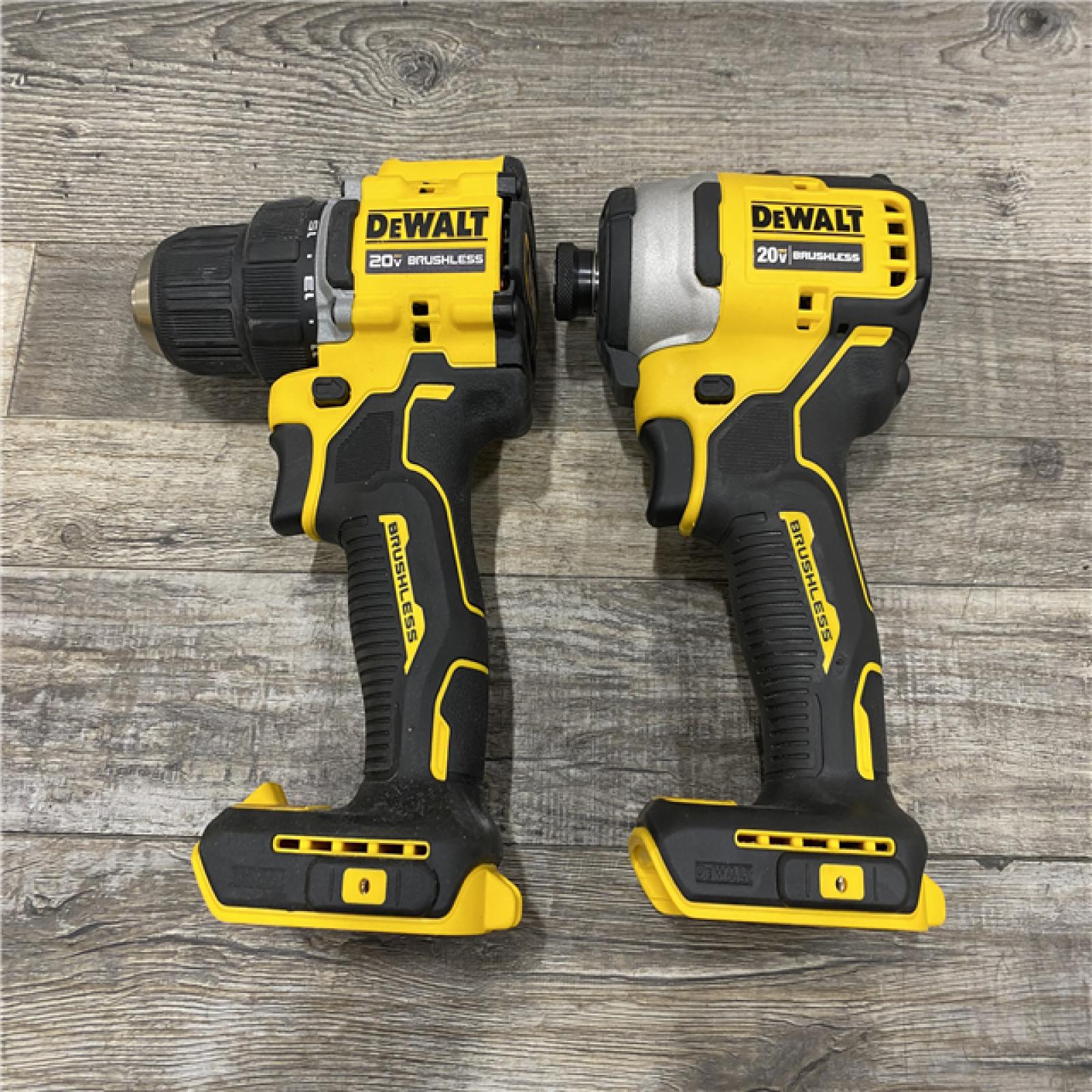 AS-IS DEWALT ATOMIC 20-Volt MAX Lithium-Ion Cordless Combo Kit