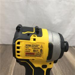 AS-IS DEWALT ATOMIC 20V MAX Cordless Brushless Compact 1/4 in. Impact Driver (Tool Only)
