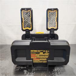 AS-IS- Tough System 2.0 Flex Volt 20V/60V Cordless 4000 Lumen LED Adjustable Folding Panel Work Light