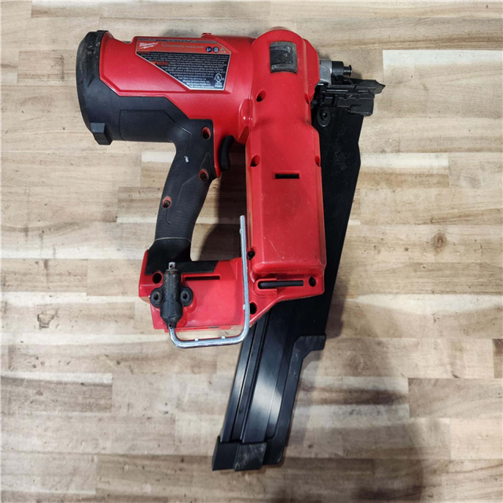HOUSTON LOCATION - AS-IS Milwaukee FUEL 3-1/2 in. 18-Volt 21-Degree Lithium-Ion Brushless Cordless Framing Nailer (Tool-Only)
