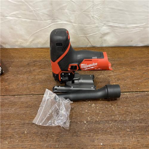 AS-IS Milwaukee M18 FUEL 18 Volt Lithium-Ion Brushless Barrel Grip Cordless Jig Saw (Bare Tool)
