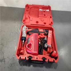 AS-IS- Milwaukee M12 12V Lithium-Ion Cordless PEX Expansion Tool Kit with (2) 1.5 Ah Batteries  (3) Expansion Heads and Hard Case