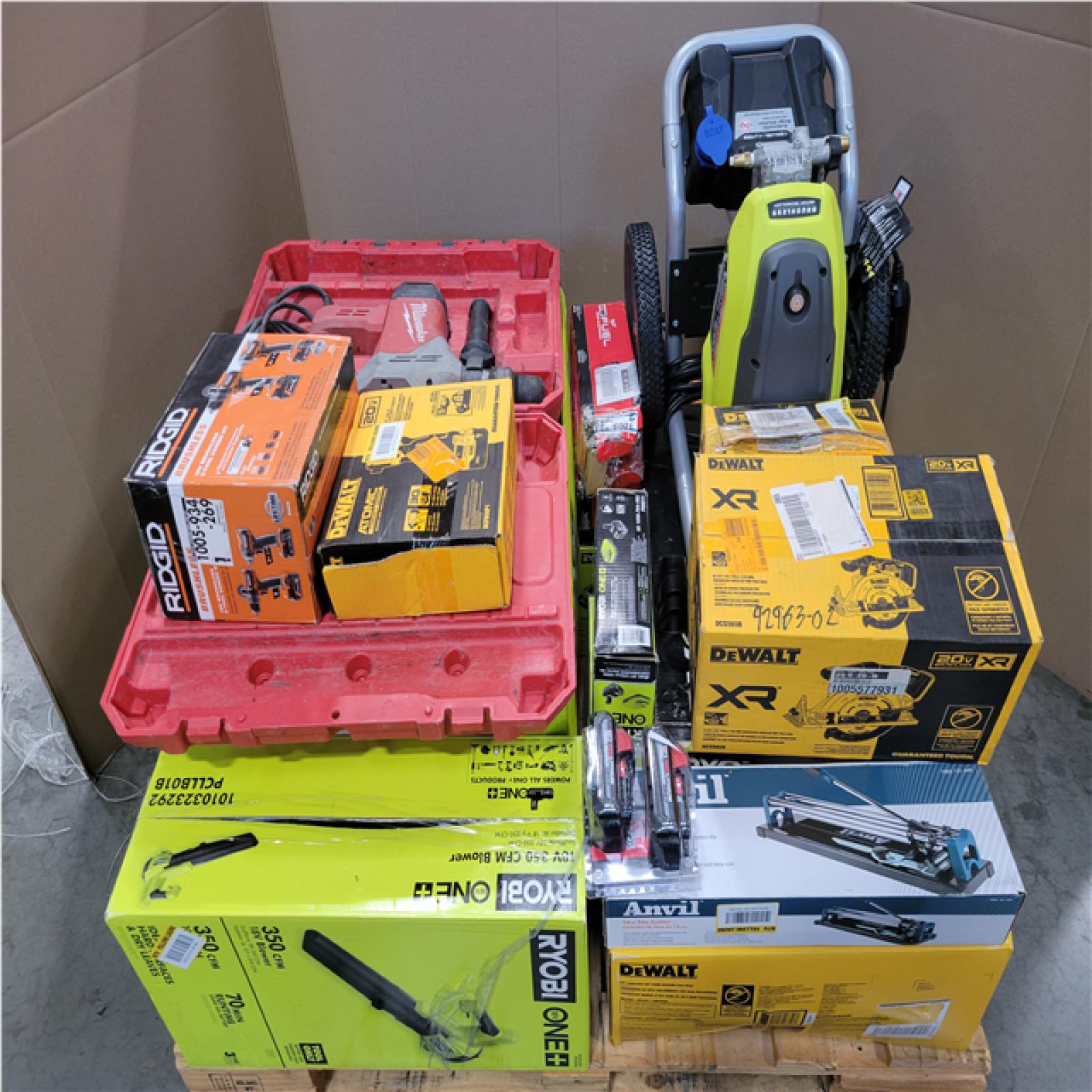 CALIFORNIA AS-IS TOOL PALLET