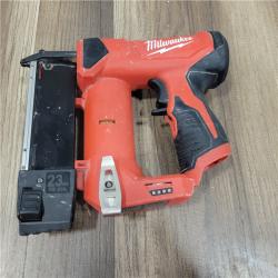 AS-IS Milwaukee 2540-20 12V 23 Gauge Cordless Pin Nailer (Tool Only)