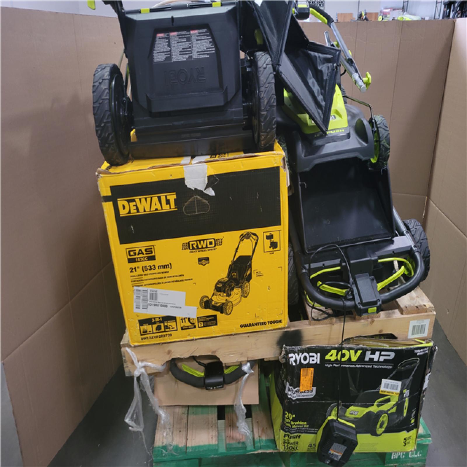 CALIFORNIA AS-IS OUTDOOR POWER EQUIPMENT