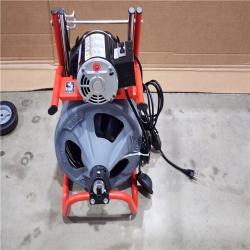 HOUSTON LOCATION - AS-IS Ridgid Drain Cleaning Machine Corded 165 RPM K-400 with C-32 IW