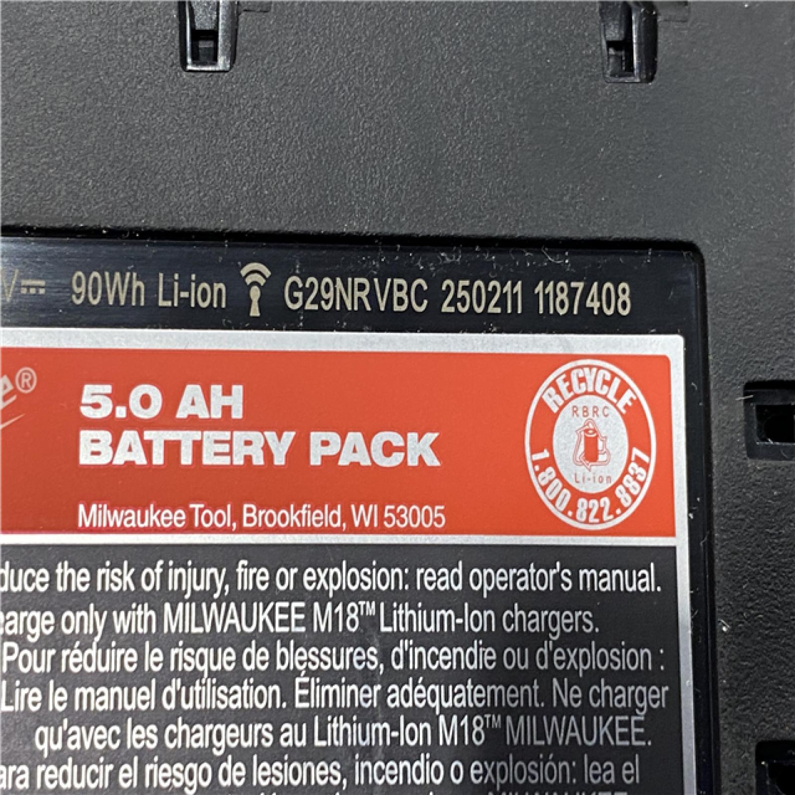 AS-IS Milwaukee FUEL 18V Lithium-Ion Brushless Cordless Hammer Drill and Impact Driver Combo Kit