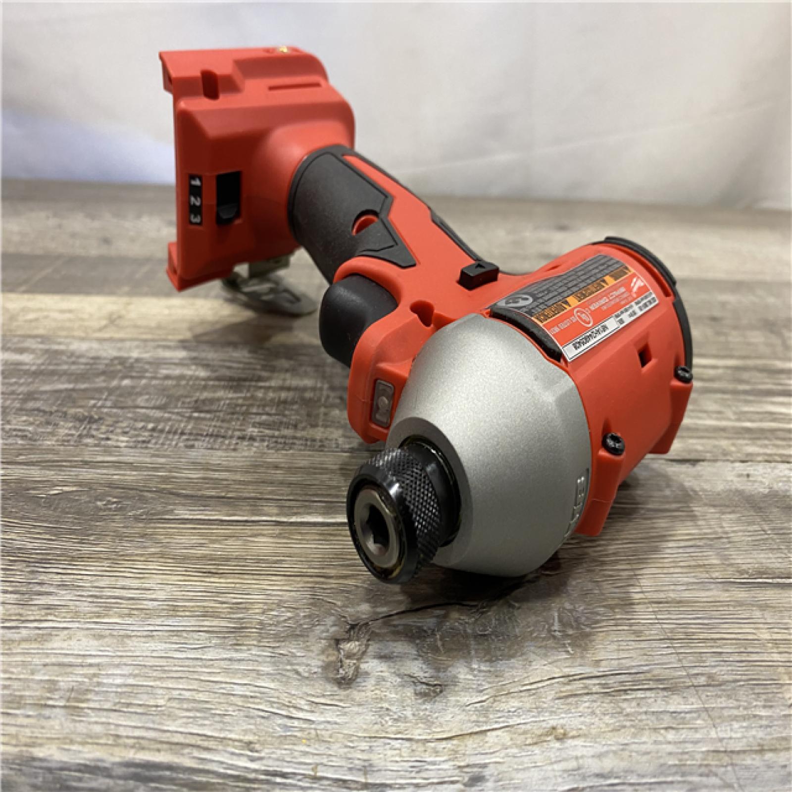 AS-IS Milwaukee 18V Lithium-Ion Compact Brushless Cordless 1/4 in. Impact Driver (Tool-Only)