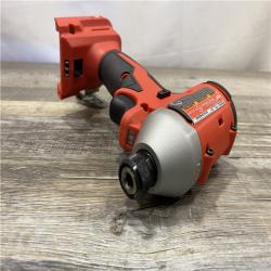 AS-IS Milwaukee 18V Lithium-Ion Compact Brushless Cordless 1/4 in. Impact Driver (Tool-Only)