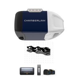 AS-IS D2101 1/2 HP Heavy-Duty Chain Drive Garage Door Opener