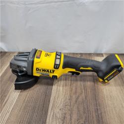 AS-IS DEWALT 60V MAX Cordless Brushless 4.5 in. to 6 in. Small Angle Grinder with Kickback Brake (Tool Only)