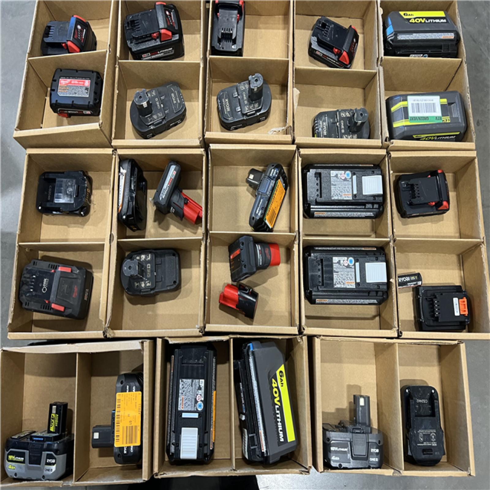 DALLAS LOCATION-  AS-IS BATTERY PALLET