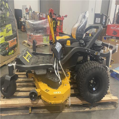 Dallas Location - As-Is Cub Cadet Ultima Z2 50S Gas Zero Turn Riding Mower