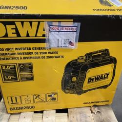 Dallas Location - As-Is DEWALT 2500 / 2200-Watt Gas Powered Inverter Generator